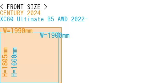 #CENTURY 2024 + XC60 Ultimate B5 AWD 2022-